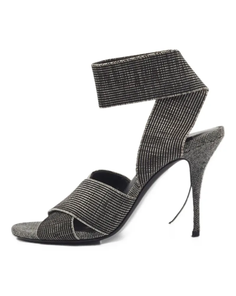 Alexander Wang Gewebte Sandalen - Schwarz Schwarz