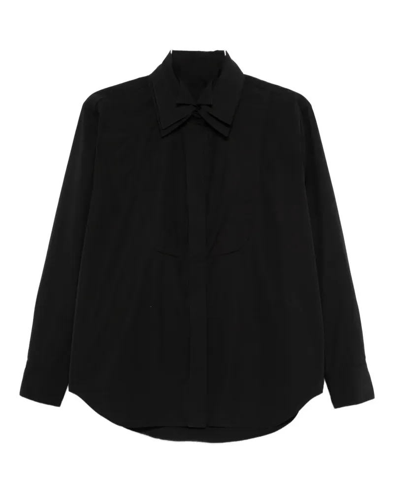 Viktor & Rolf Hemd mit doppeltem Kragen - 99000 BLACK 99000