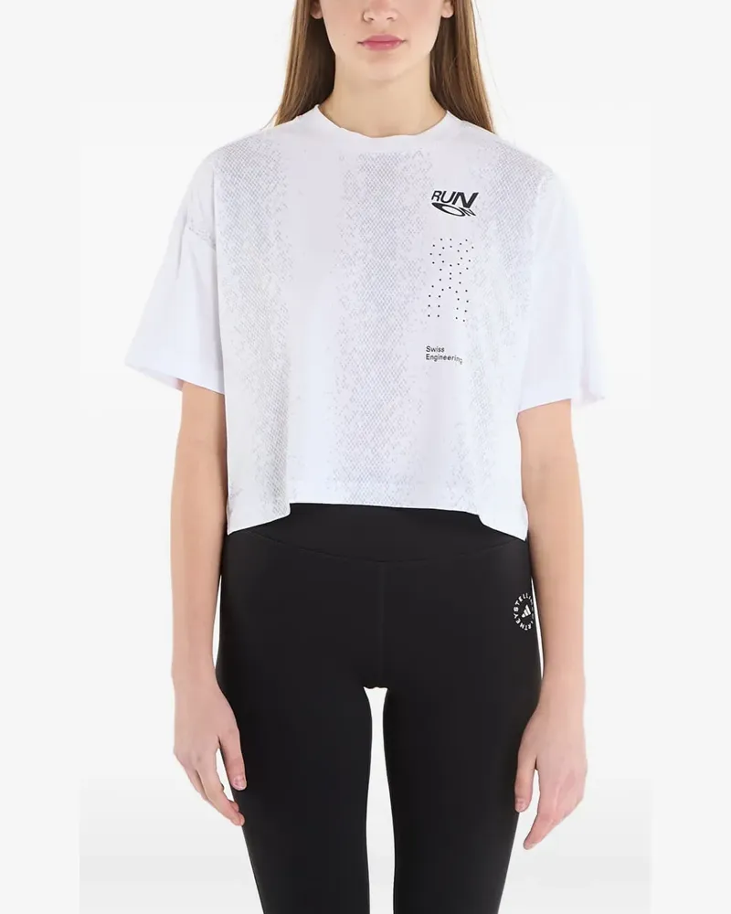 ON logo-detail T-shirt - Weiß Weiß