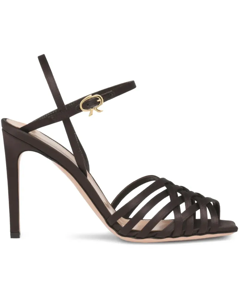 Gianvito Rossi Kerry Sandalen 95mm - Braun Braun
