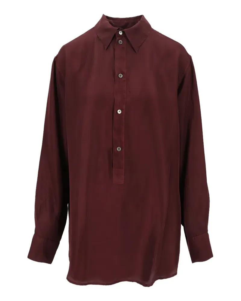 BARENA Bluse aus Seide - Rot Rot