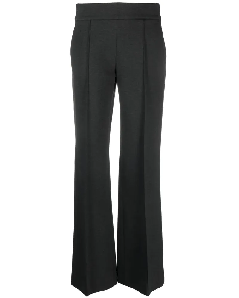 Dorothee Schumacher High-Waist-Hose mit weitem Bein - Grau Grau