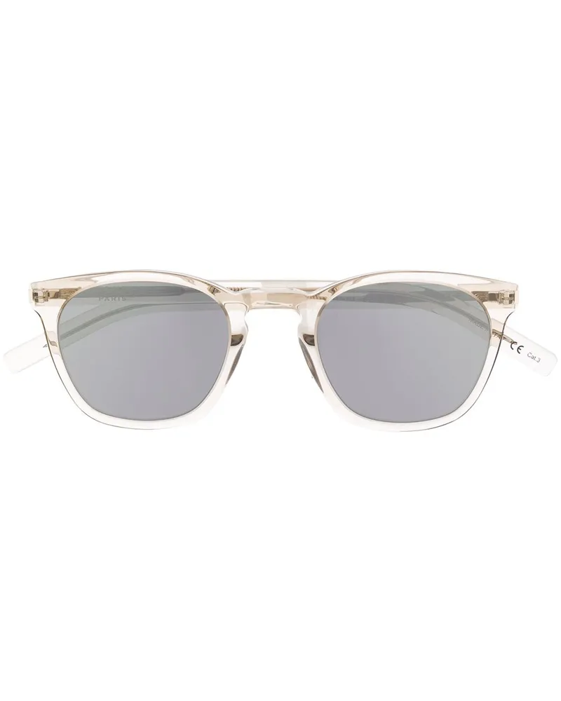 Saint Laurent SL28' Sonnenbrille - Weiß Weiß