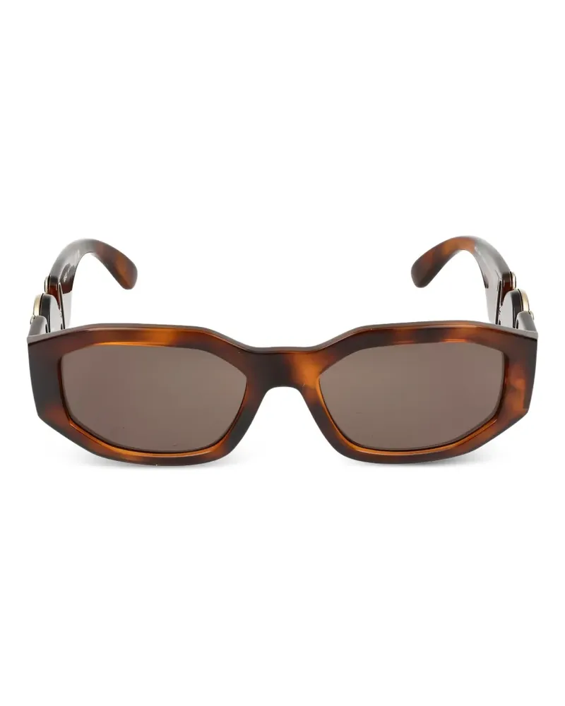 Versace Biggie Medusa-medallion sunglasses - Braun Braun