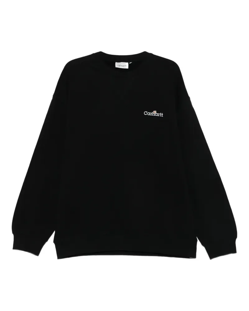 Carhartt WIP logo sweatshirt - Schwarz Schwarz
