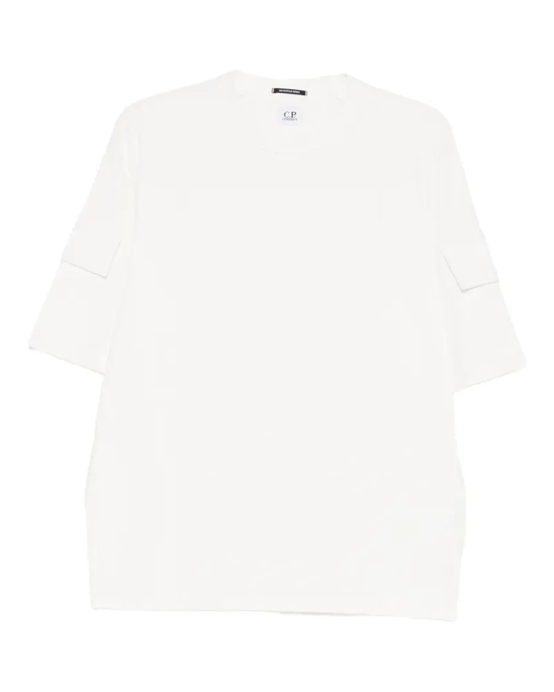 C.P. Company sleeve-pocket T-shirt - Weiß Weiß