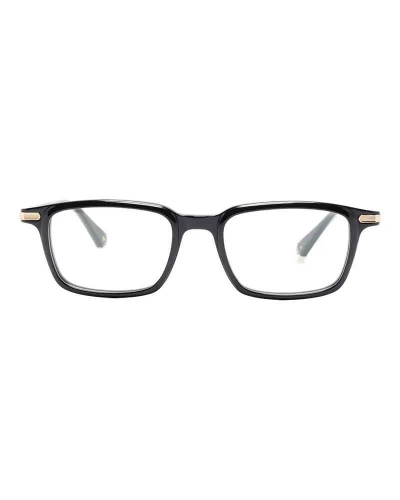 Cartier Brille mit eckigem Gestell - Schwarz Schwarz