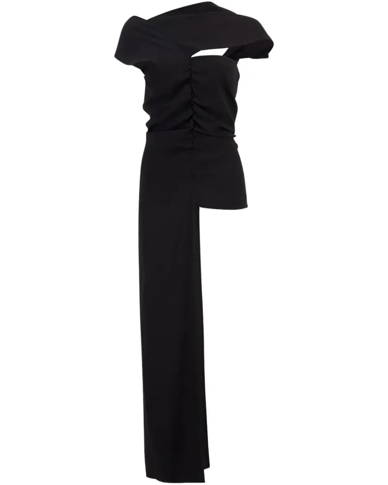 Colville Drapiertes Top - Schwarz Schwarz