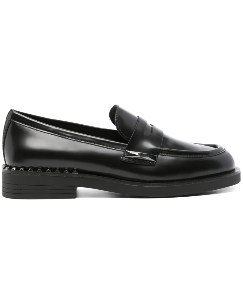 ash Whisper Loafer - Schwarz Schwarz