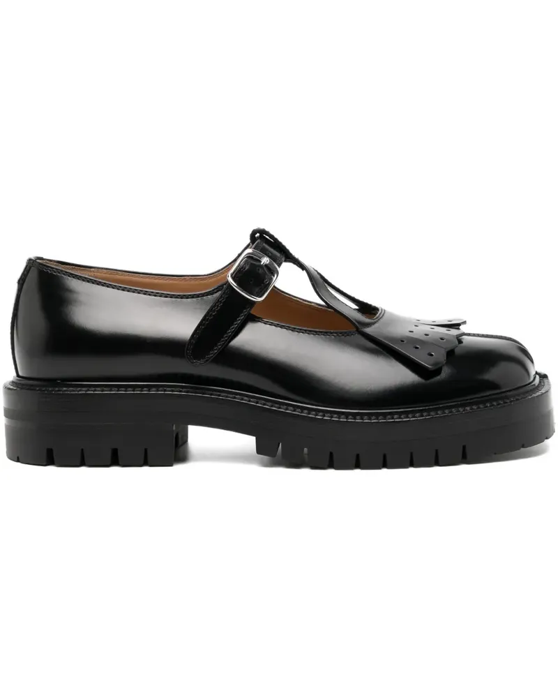 Maison Margiela Tabi Country Mary-Janes - Schwarz Schwarz