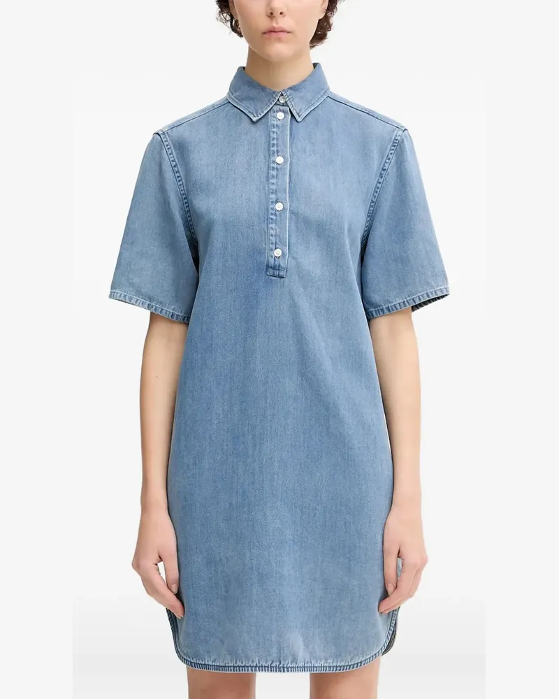 Samsøe & Samsøe Kleid aus Denim - Blau Blau