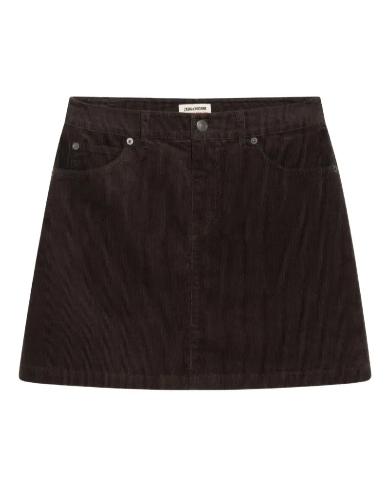 Zadig & Voltaire Jaimy Minirock - Braun Braun