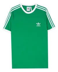 adidas T-Shirt mit Logo-Prägung Grün