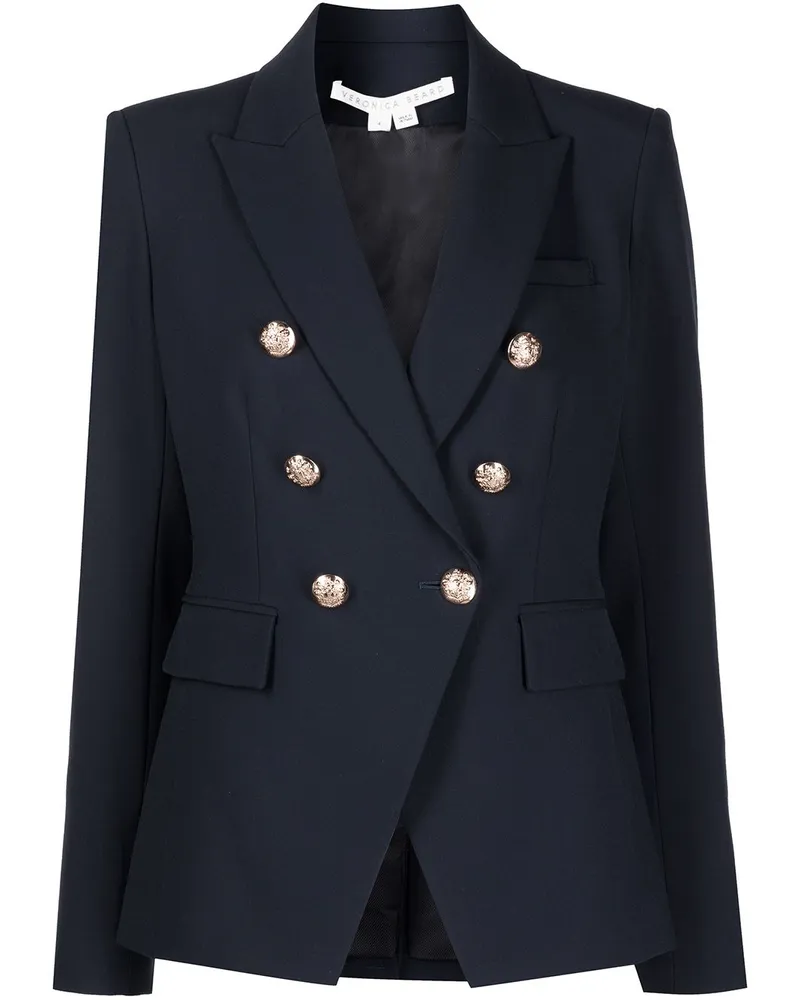 Veronica Beard Miller Dickey Blazer - Blau Blau