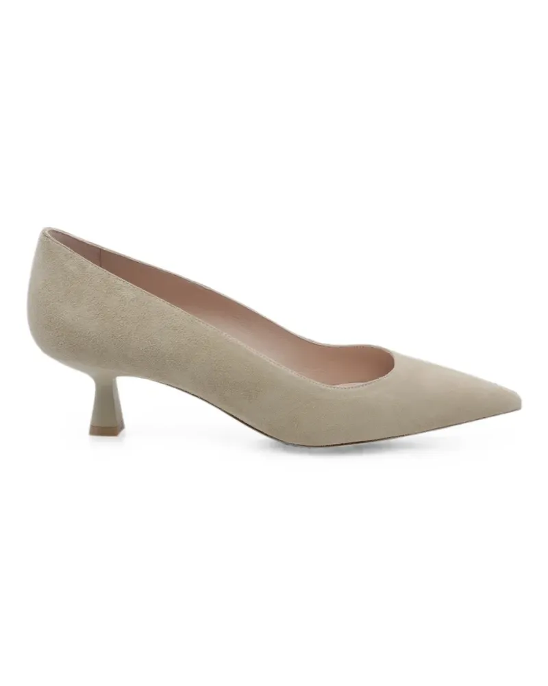 Stuart Weitzman Stuart Pumps mit spitzer Kappe - Nude Nude