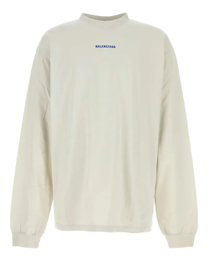 Balenciaga Klassisches Sweatshirt - Weiß Weiß