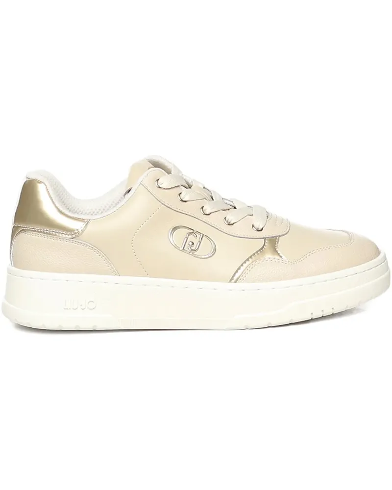 Liu Jo Sneakers aus Leder - Nude Nude