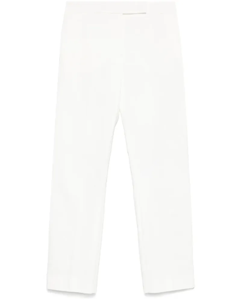 Max Mara Okra Hose - Weiß Weiß