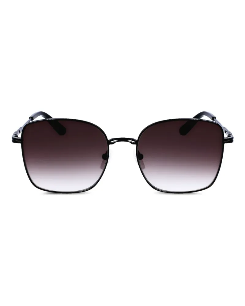 Calvin Klein Eckige Sonnenbrille mit Farbverlauf - Schwarz Schwarz