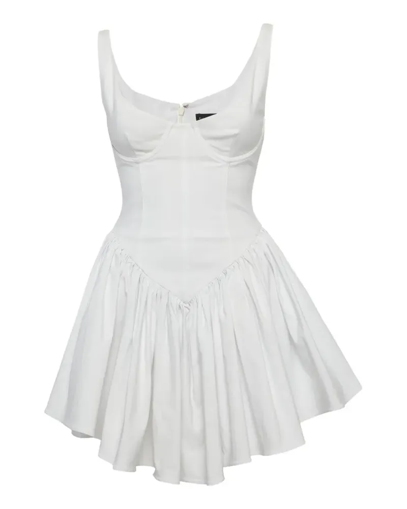 NBD corset-style mini dress - Weiß Weiß