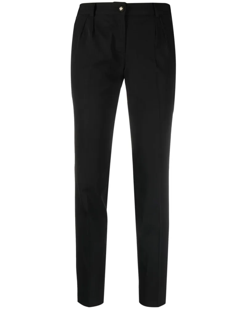 Dolce & Gabbana Klassische Hose Schwarz