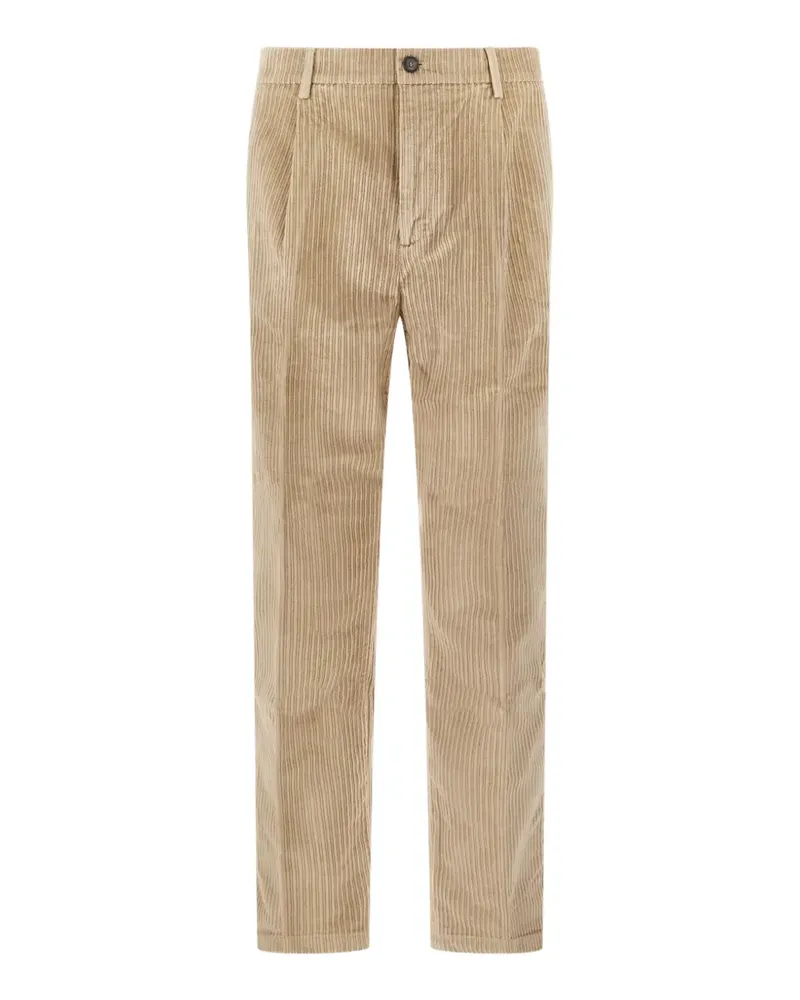 CRUNA Belleville Cordhose mit Falten - Nude Nude