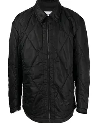 Trussardi Jacke mit Rautensteppung Schwarz