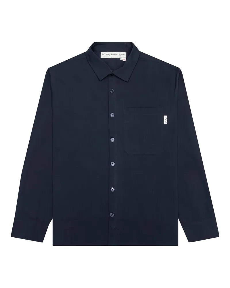 Abc. Hemd mit aufgesetzten Taschen - Blau Blau