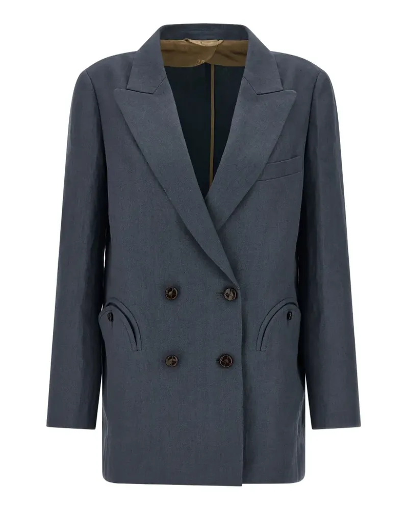 Blazé Milano Midday Sun Everyday double-breasted blazer - Blau Blau