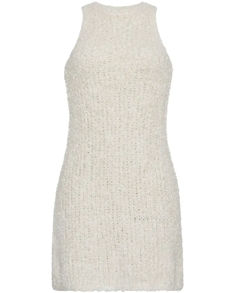Adam Lippes Renata Minikleid - Weiß Weiß