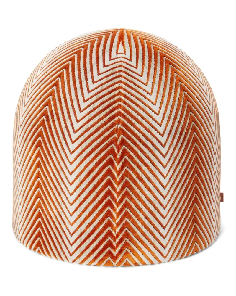 Missoni Home Ziggy Hocker 50cm x 50cm - Orange Orange