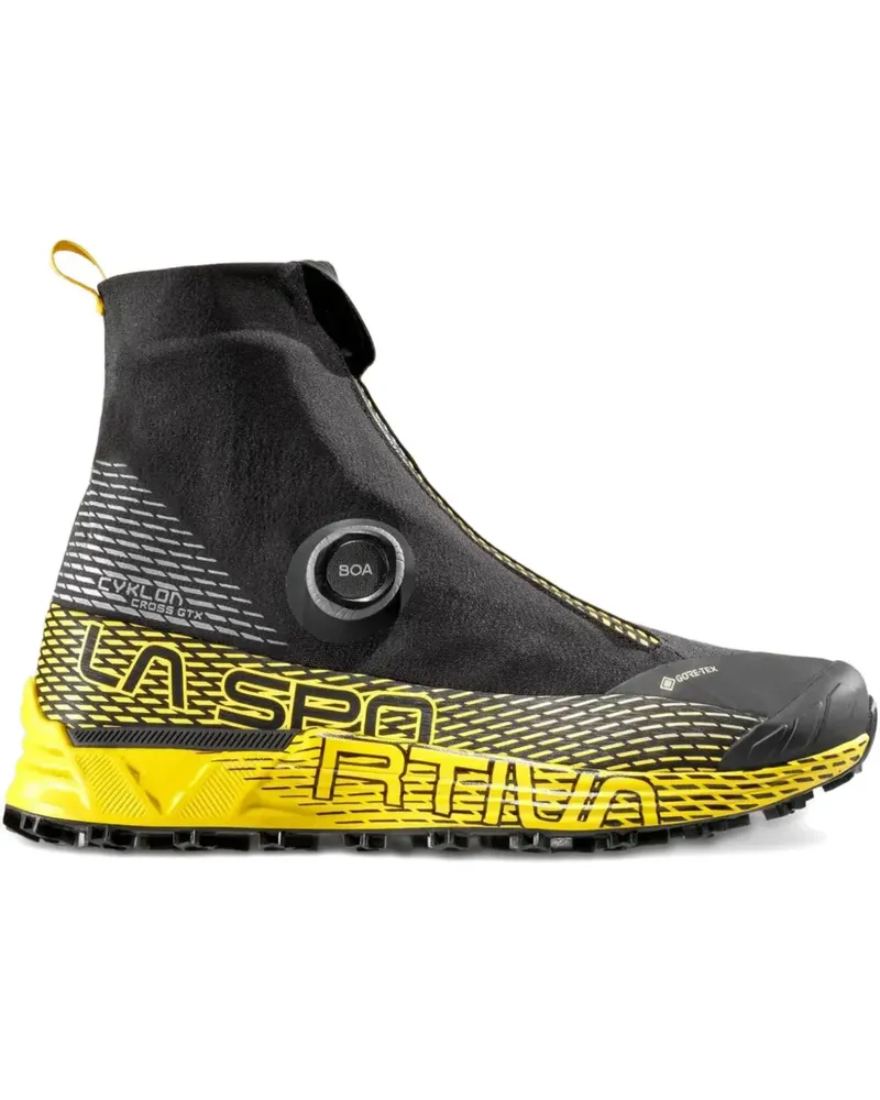 La Sportiva Sneakers mit Logo-Print - Schwarz Schwarz