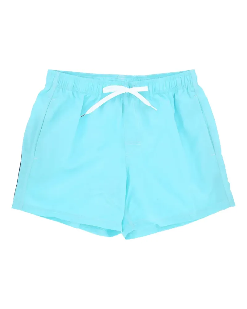 Sundek logo-patch swim shorts - Blau Blau