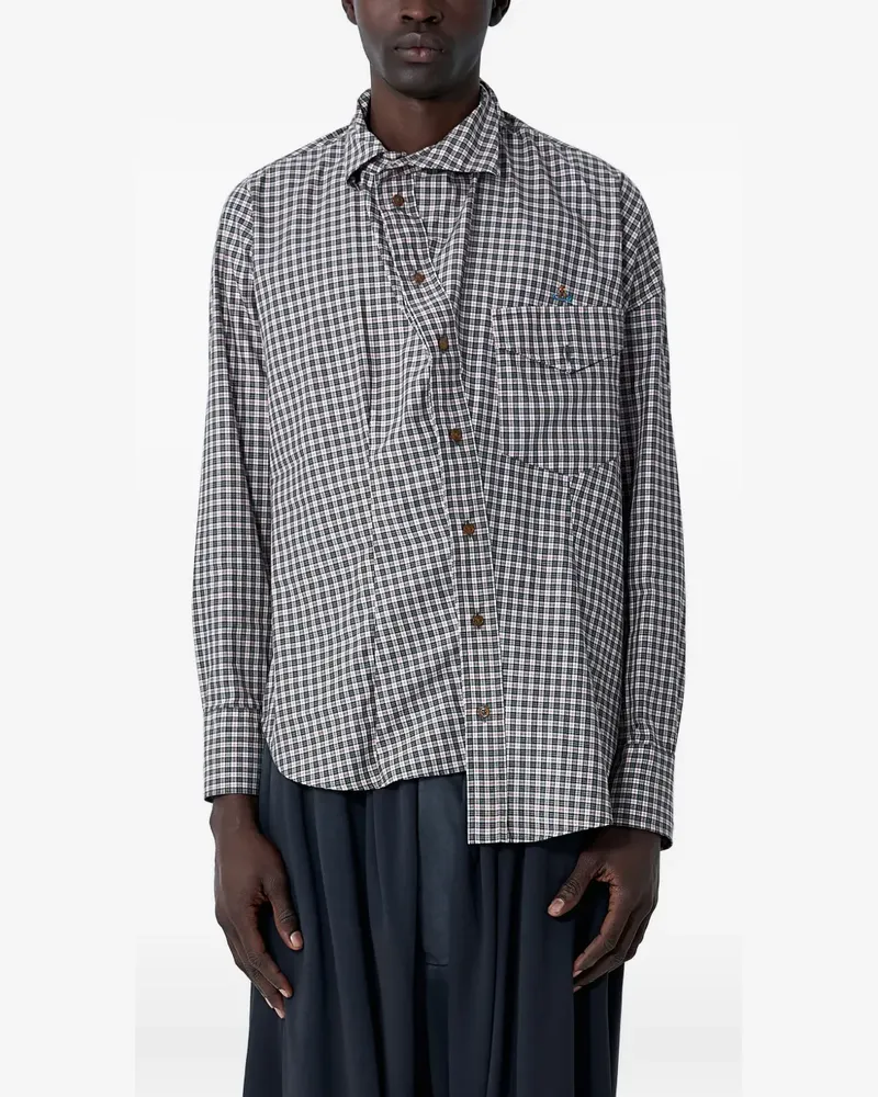 Vivienne Westwood asymmetric shirt - Nude Nude