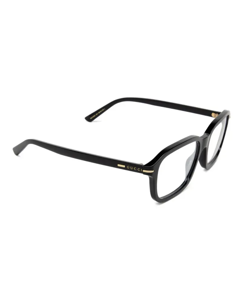 Gucci GG1446O Brille mit eckigem Gestell - Schwarz Schwarz