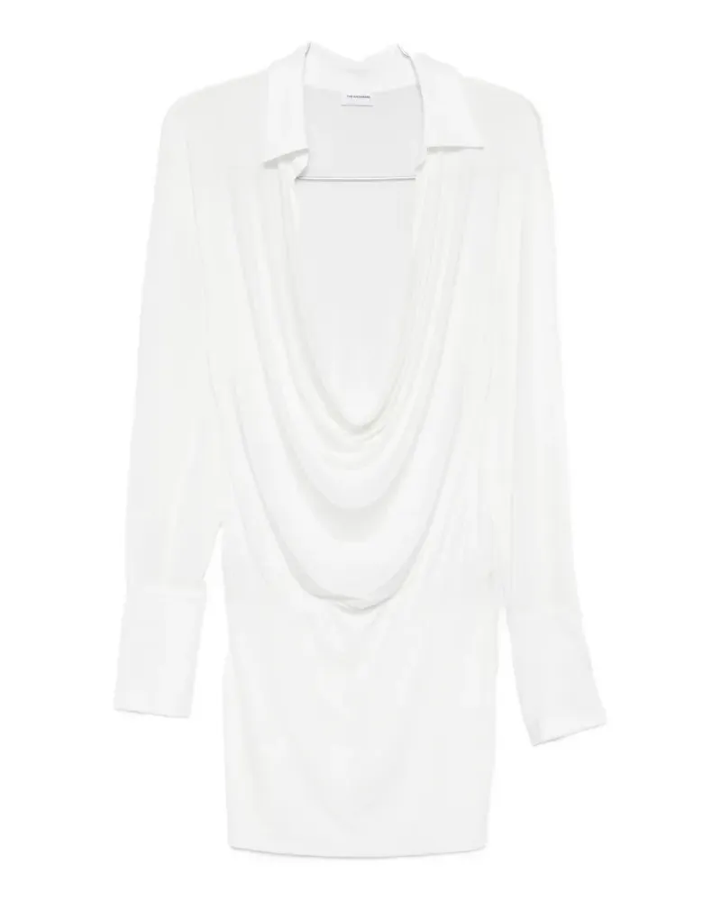 ANDAMANE Lilia long-sleeve mini dress - Weiß Weiß
