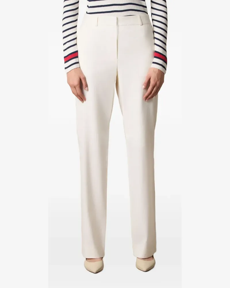 Brooks Brothers straight-leg trousers - Weiß Weiß