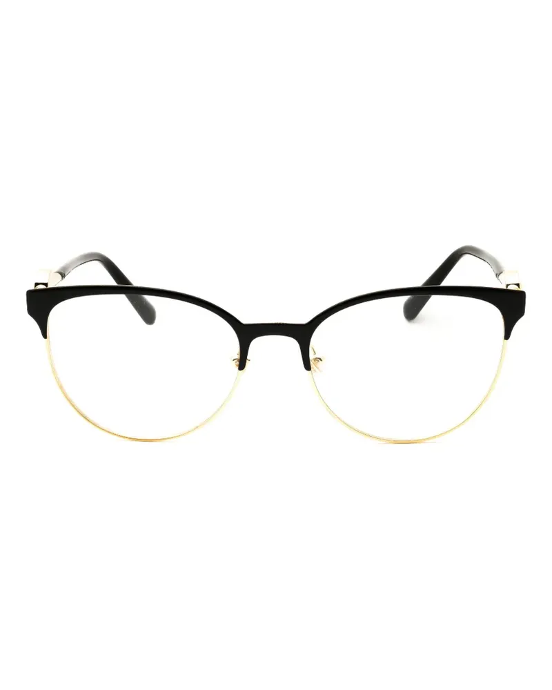 Versace Cat-Eye-Brille - Schwarz Schwarz