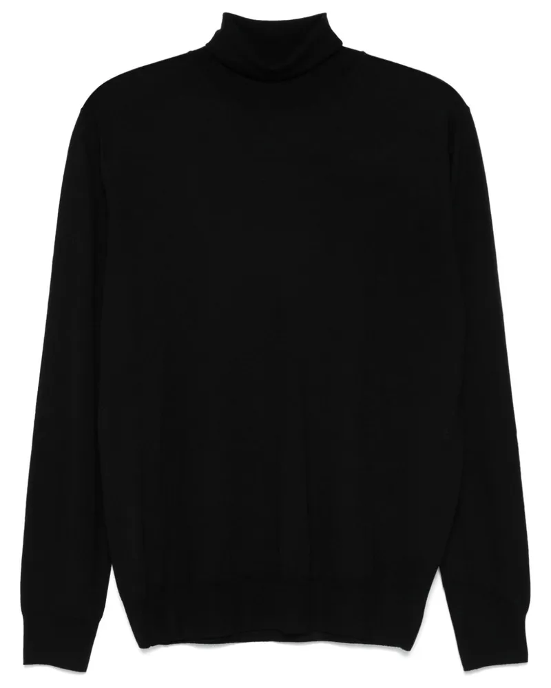 Corneliani Klassischer Pullover - Schwarz Schwarz