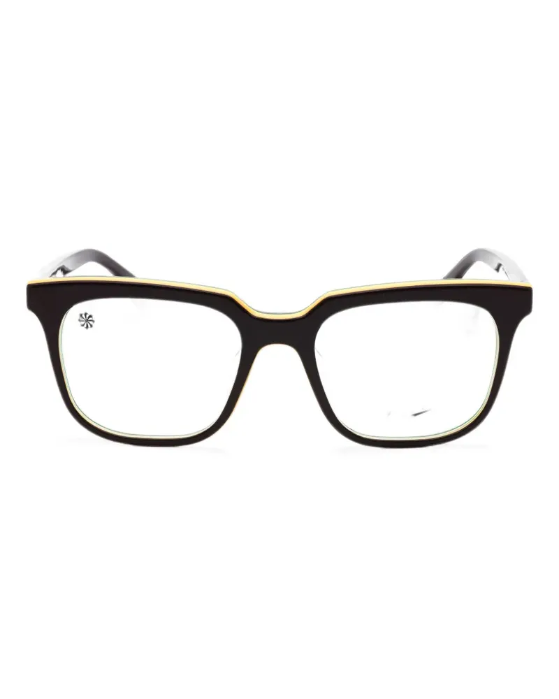 Nike rectangle-frame glasses - Schwarz Schwarz
