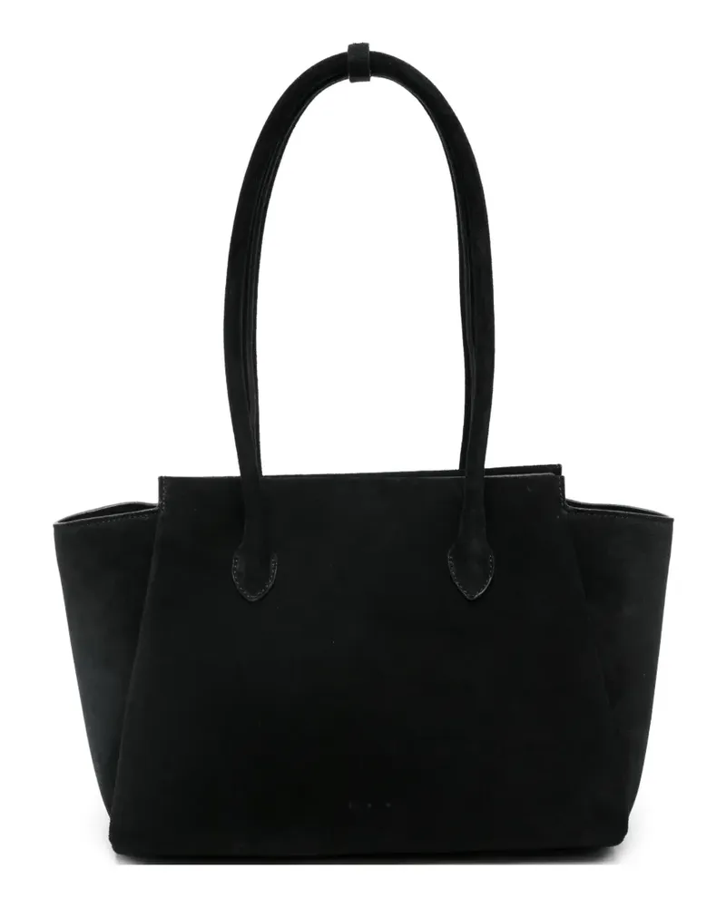 Aesther Ekme Schultertasche aus Wildleder - Schwarz Schwarz
