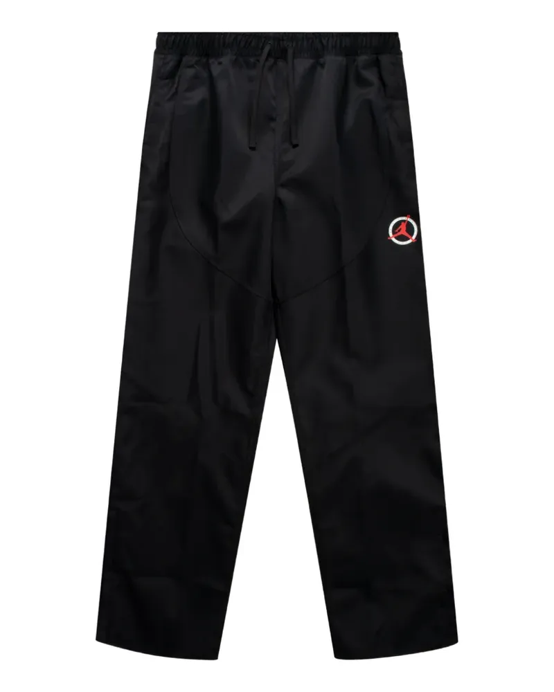 Jordan logo-detail trousers - Schwarz Schwarz