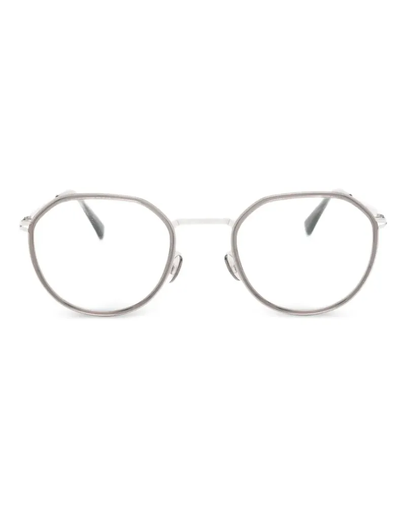 Mykita Justus geometric-frame glasses - Grau Grau