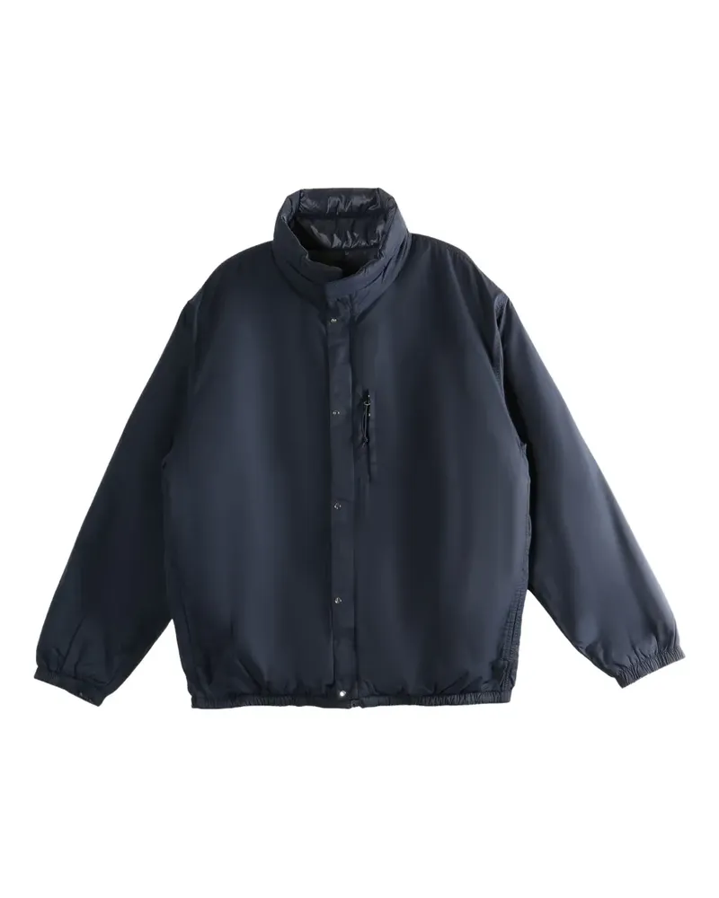 nanamica funnel-neck insulated jacket - Blau Blau