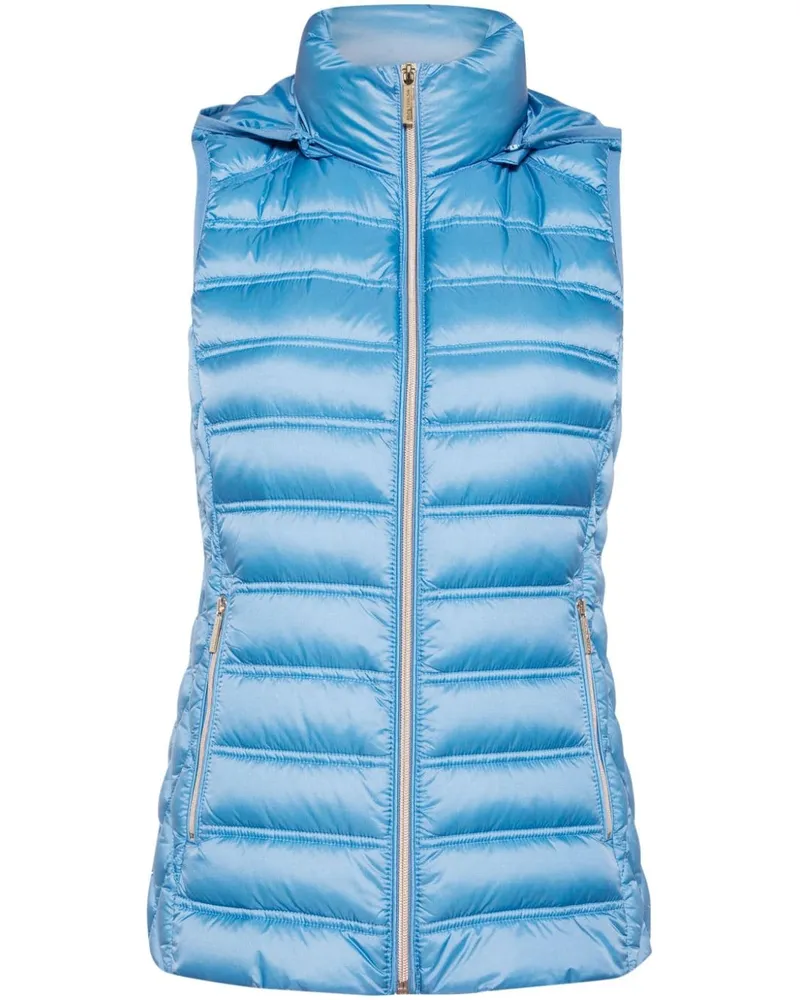 Michael Kors Packbare Steppweste - Blau Blau