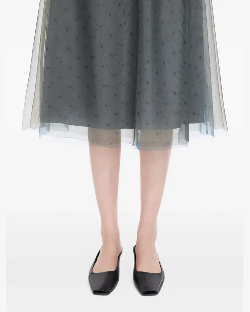 JNBY Gepunkteter Rock im Layering-Look - Grau Grau