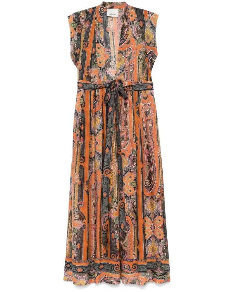 Isabel Marant Melissa Maxikleid - Orange Orange