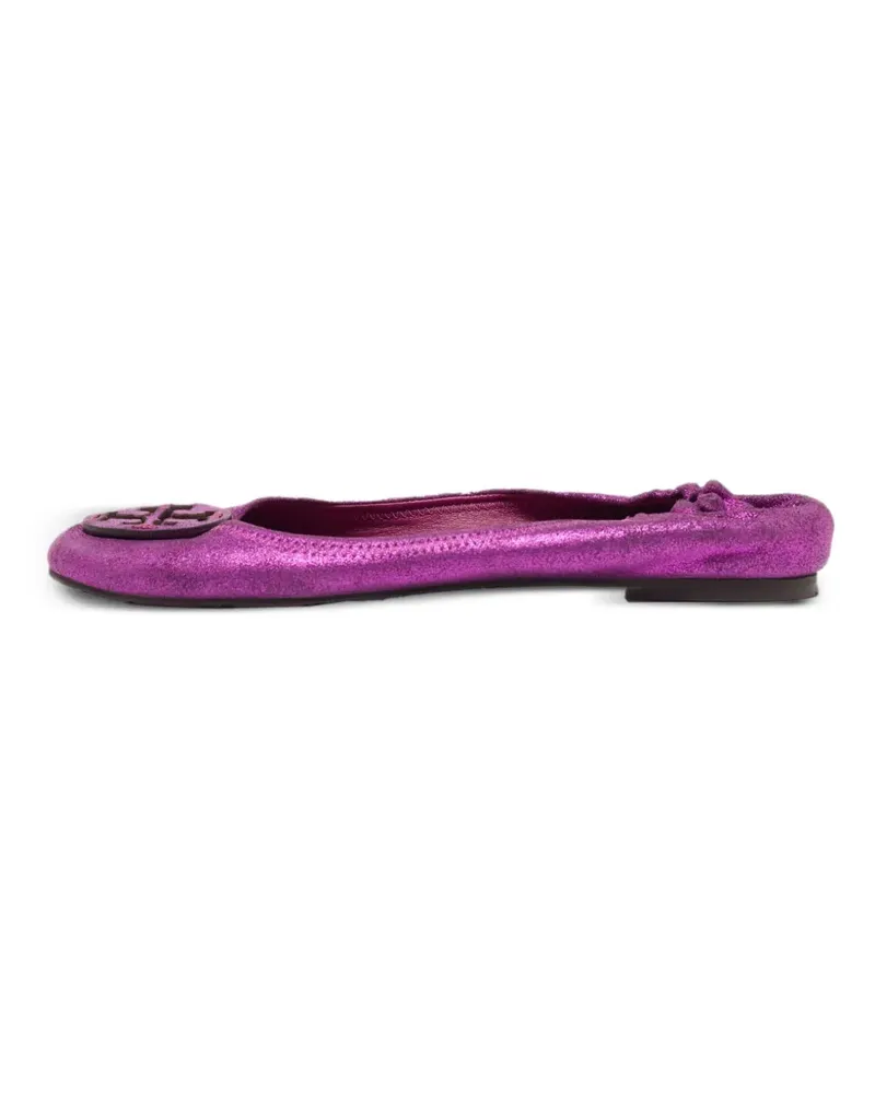 Tory Burch Reva-logo ballet flats - Rosa Rosa