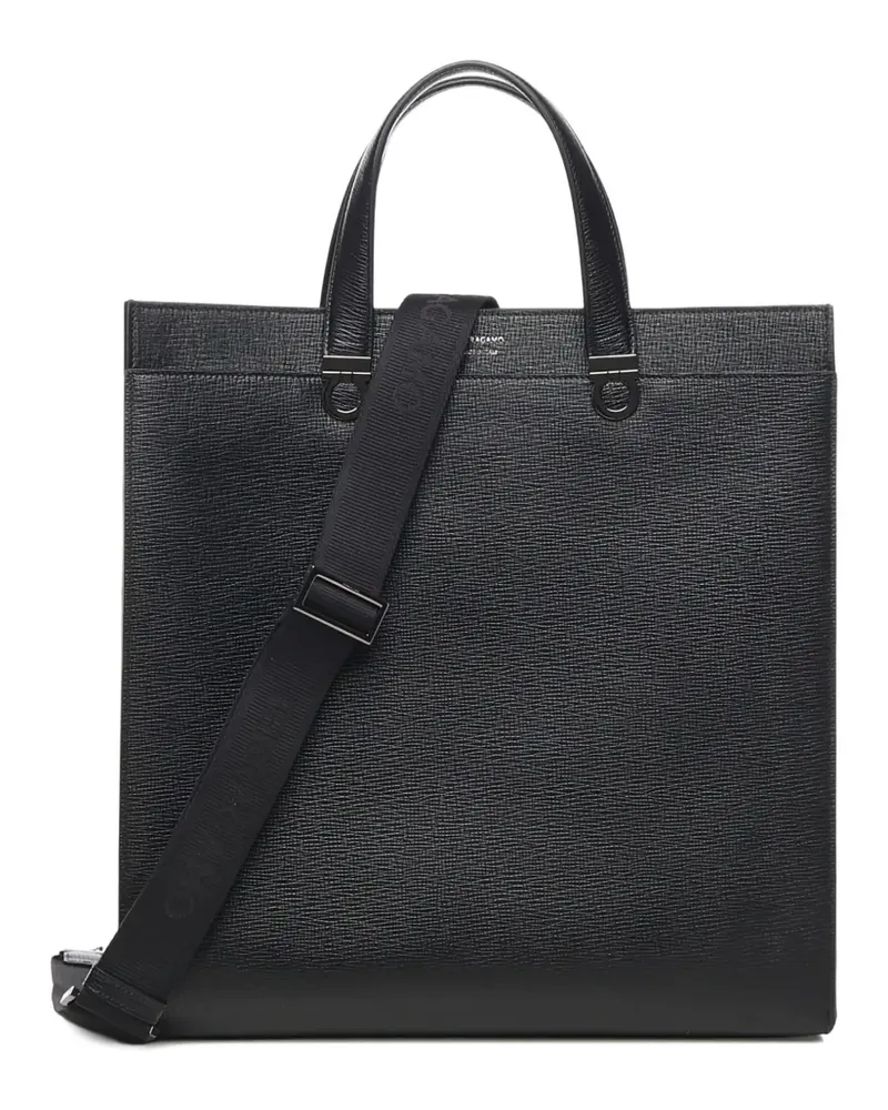 Ferragamo Aktentasche mit Doppelhenkel - Schwarz Schwarz