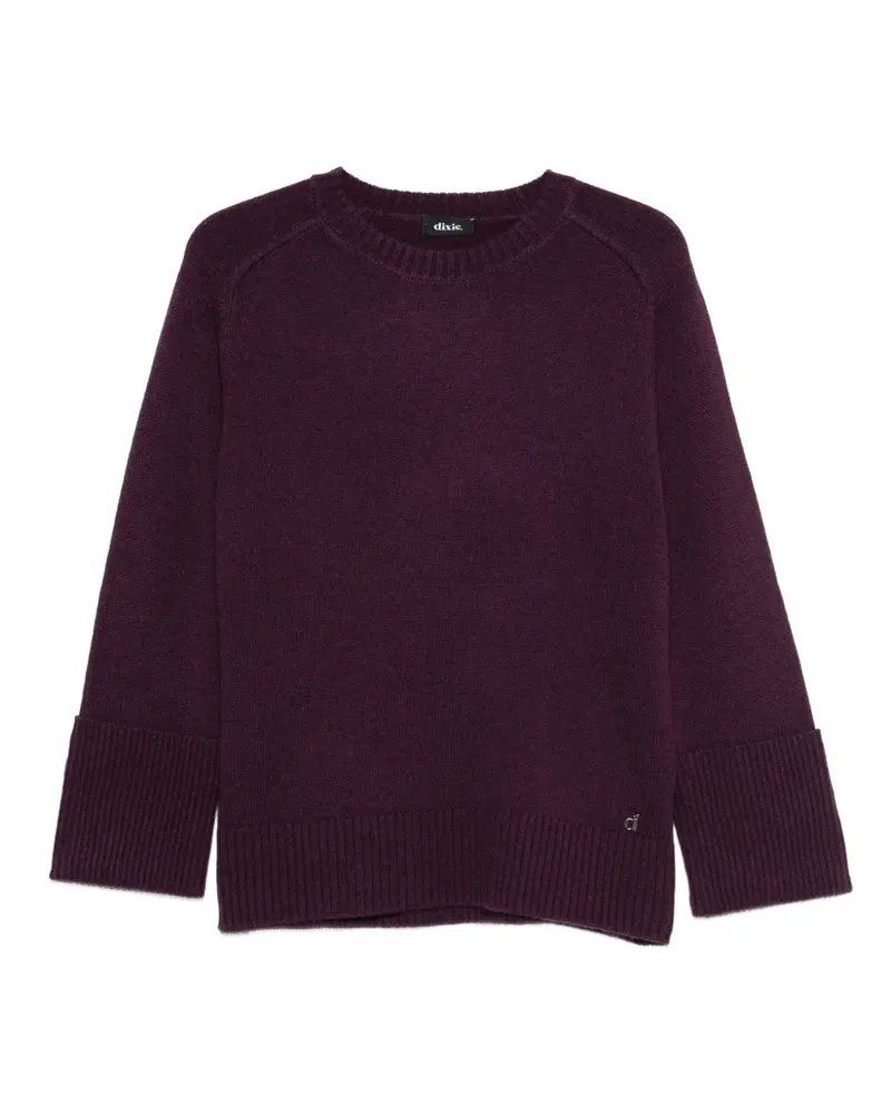 Dixie Pullover mit Rundhalsausschnitt - Rot Rot